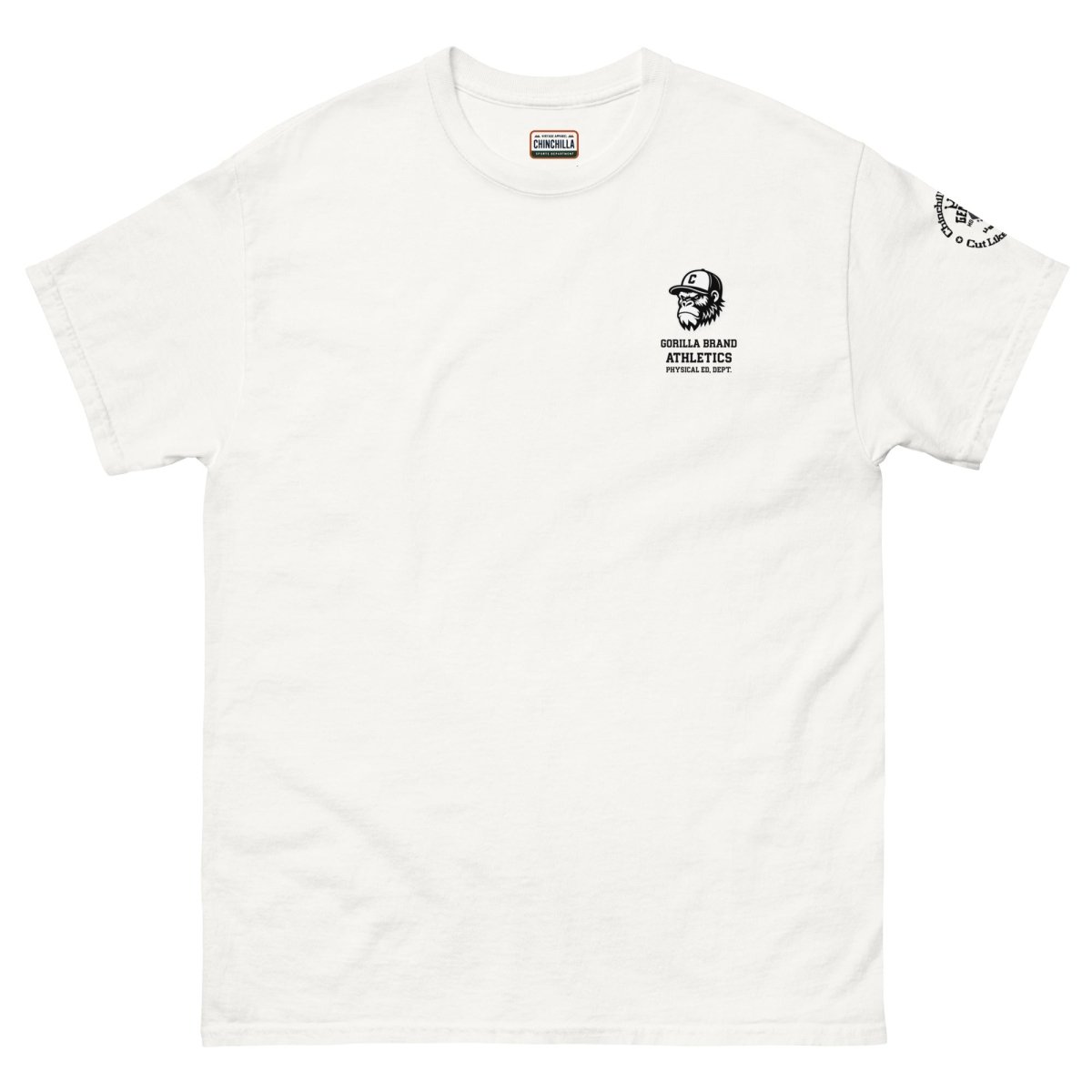 Silverback Mens Classic Tee (Light Colours) - Chinchilla Choons